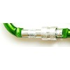 NO.7 Set of 4 Aluminum Alloy Screw Lock Carabiner Spring