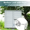 Yqwwda 3 Pcs Mailbox Lock, National L-1172C Mailbox Lock Replacement