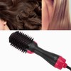 MultiFunctional Hair Dryer Blowing Comb Adjustable Hair Straightening Curler Styling