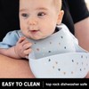 Simple Modern Silicone Bib for Babies, Toddlers | Lightweight and