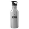 Spreadshirt Man Erlebt Mich Selten Radlos Spruch Fahrrad Wasserflasche mit