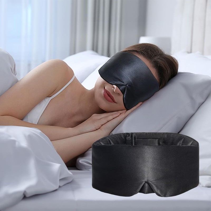 Joythink Silk Eye Mask, 100% Natural Silk, Superb for Summer