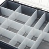 Raaco 136228raaco Compartment box Assorter PSC 55 4x8-17, Polypropylene,337x258x57 mm,Blue/Transparent