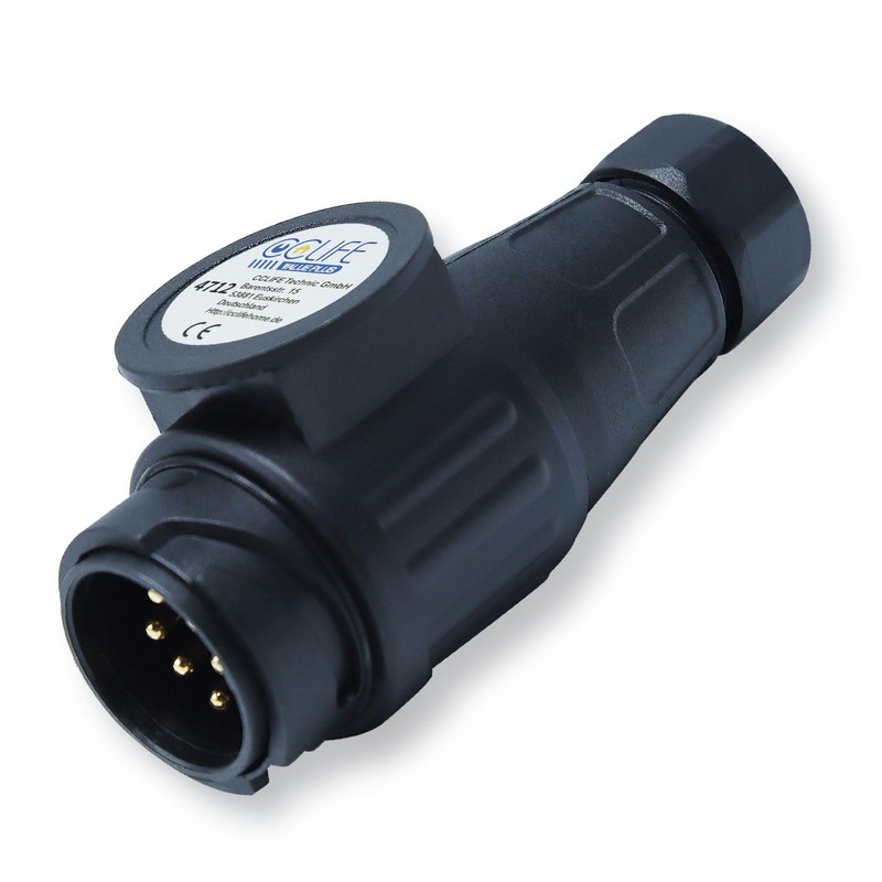 CCLIFE 13-Pin Plug Trailer Adapter for Cars and Trailers 12