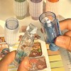 2 Tape Doble Cara Para Scrapbook,con 1 Repuesto,cinta Doble Color