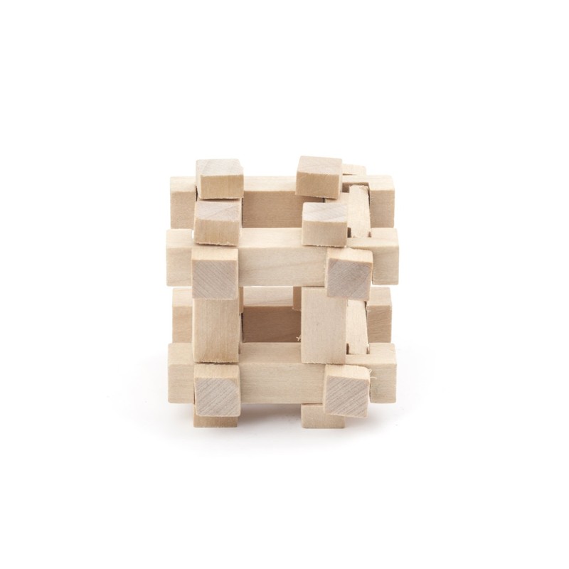 Kikkerland Mystery Matchbox Wood Assorted Styles Puzzle