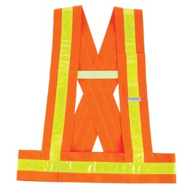 Ergodyne GloWear 8140BA Reflective Vest, High Visbility, Breakaway Belt Sash
