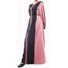 Musuly Djellaba for Women, Purple and black