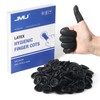JMU Latex Finger Cots Medium, Disposable Finger Protectors, Anti-Static Fingertips