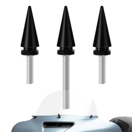 AILMOTO Motorcycle Fairing Bolts, Windshield Bolts Windscreen Screws Compatible for Harley Davidson 2014-2025 Touring Street Glide Tri Glide Electra Glide, Black