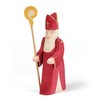 Ostheimer 38010 Santa Claus with Stake Height 18 cm Red
