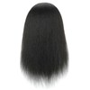 LECIPO Mannequin Head with 100% Real Human Hair for African