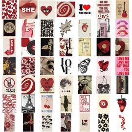 50PC Y2K Stickers, Aesthetic Stickers,Waterproof Vinyl Poster Girl Graffiti, Trendy Sticker for Teens and Adults for Laptop, Water Bottle, Bumper, Skateboard & Luggage