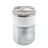 Nerthus FIH 729 Thermos Flask, Stainless Steel 18/8, INOX, White,