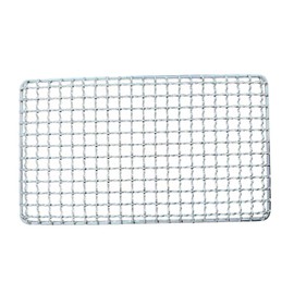 (TFS) Stainless Steel Grate Square Mesh 11.0 x 7.1 inches (28 x 18 cm), Washable and Usable!