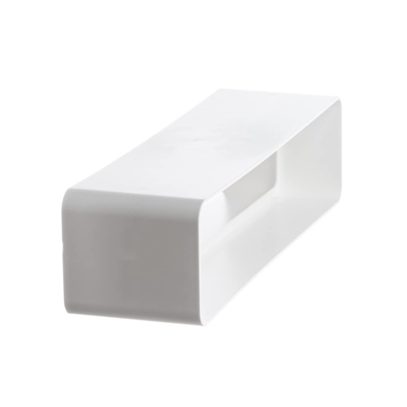 220 x 55 mm Connector, Flat Duct Pipe Connector, Exhaust