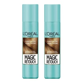 Retocador Temporal Loreal Tinte Retocador Temporal Raíces Canas Rubio Oscuro 2 Pack