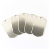 100 Pack Blank Stainless Steel Dog Tags – Military Spec