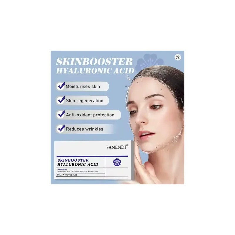 Serum Peptidos Skinbooster De Acido Hialuronico 1 Vial 7ml