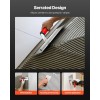 Pro Grade Ergonomic Tile Tools Stainless Steel Squared Notch Flooring