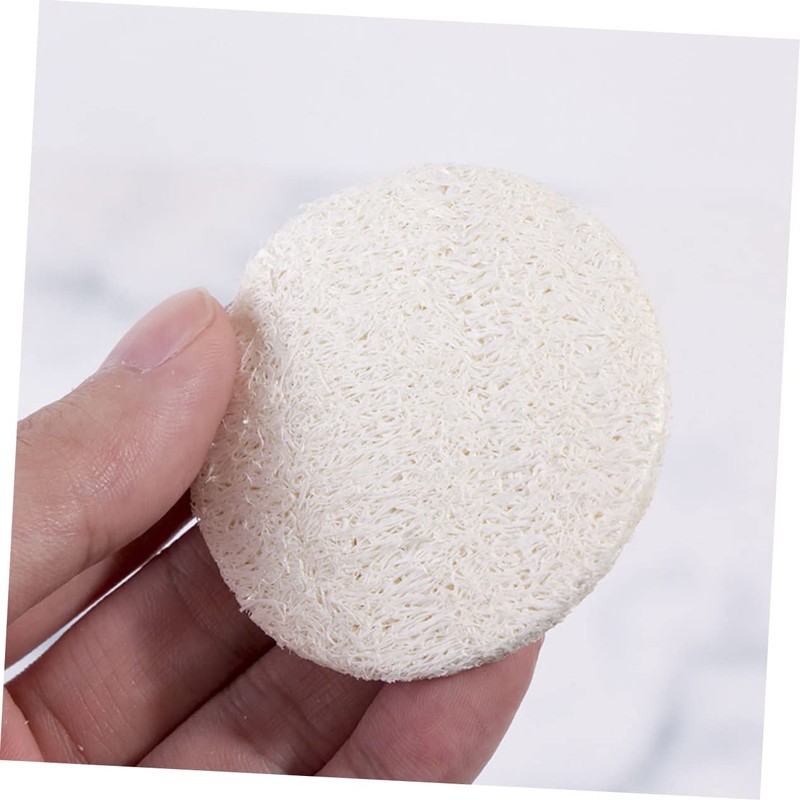 FOMIYES Makeup Remover Powder Pieces Loofah Pads for Face and