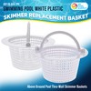 U.S. Pool Supply Above Ground Pool Thru-Wall Skimmer Baskets with