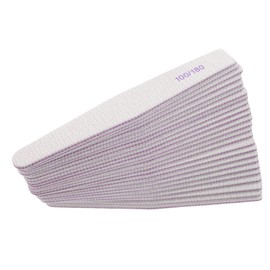 IWOWHERO 25pcs Nail File Professional Manicure Buffing Tools for Smoothing Shaping Filing Nails Portable Fingernail Buffer for Home Travel Use