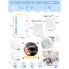 Tepona A5 Clear 6-Hole Binder with 20 Refills for Stickers,