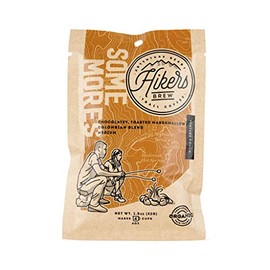 Hikers Brew Coffee - "Some Mores" - 4 Pack - 1.5oz Venture Pouches - S'mores Flavored Coffee - Ground Coffee