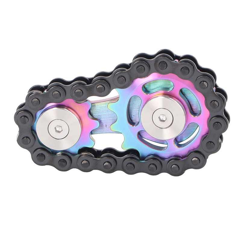 Sprocket Chain Gear Toy Decompression Pocket Size Multi Functional Sensory
