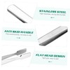 Mikinona 3sets Long Tweezers for Precision Stamp Collector Tweezers Jewelry