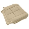 BuliBoao Driver & Passenger Bottom Microfiber Leather Seat Cover Fits