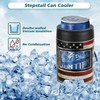 Stepstall 4-in-1 Can Cooler & Bottle Holder with Opener, Double