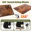 Sliding Tray for Coffee Maker, 360° Rolling Tray Appliance Slider