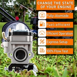 Gioong PB-755H Carburetor for Echo PB-755T, PB-751H, PB-751T & Shindaiwa EB633RT Backpack Blower - Tune Up Kit with 13030508361 Air Filter