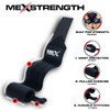 Weightlifting Wrist Wraps, Adjustable Straps (Black)