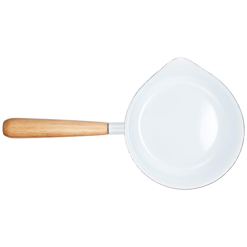 ポッシュリビング(Posh Living) PL ホーロー 片手鍋 ミルクパン ホワイト 680