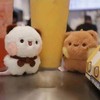 YOKUSHI 2 Pcs Bubu and Dudu Bears Magnetic Stuffed Animals