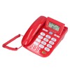 Corded Desktop Phone Wired Fixed Telephone with Big Ringtone Luminous