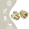 Bwintech 2 Pcs 3/4" Female to 1/2" Male BSP Thread