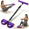 Pedal Resistance Band with Handle Upgraded Multifunction Tube for Exercise