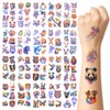 SGQTZDZQ 120 PCS Animal Temporary Tattoos for Kids, Waterproof Kids