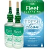 Fleet Fresh & Clean Saline Rectal Cleanser, 2 Bottles, 4.5