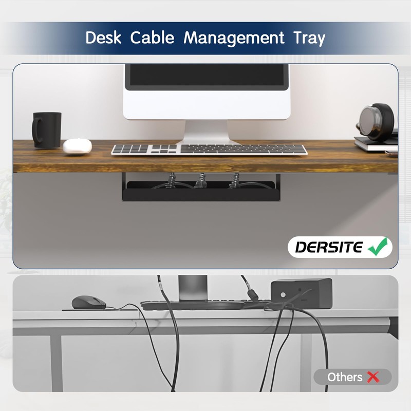 Dual Motor Standing Desk Frame, Electric Adjustable Legs, Workstation Desk