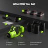 VASG Leaf Blower Cordless, 3 x 21V Batteries & Fast