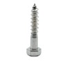 Hippo Hardware M8 (8mm X 25mm) Coach Screws A2 Stainless