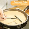 Stainless Steel Dough Distributor, Crepe Spatula, Crepe Spreader Dough Distributor,