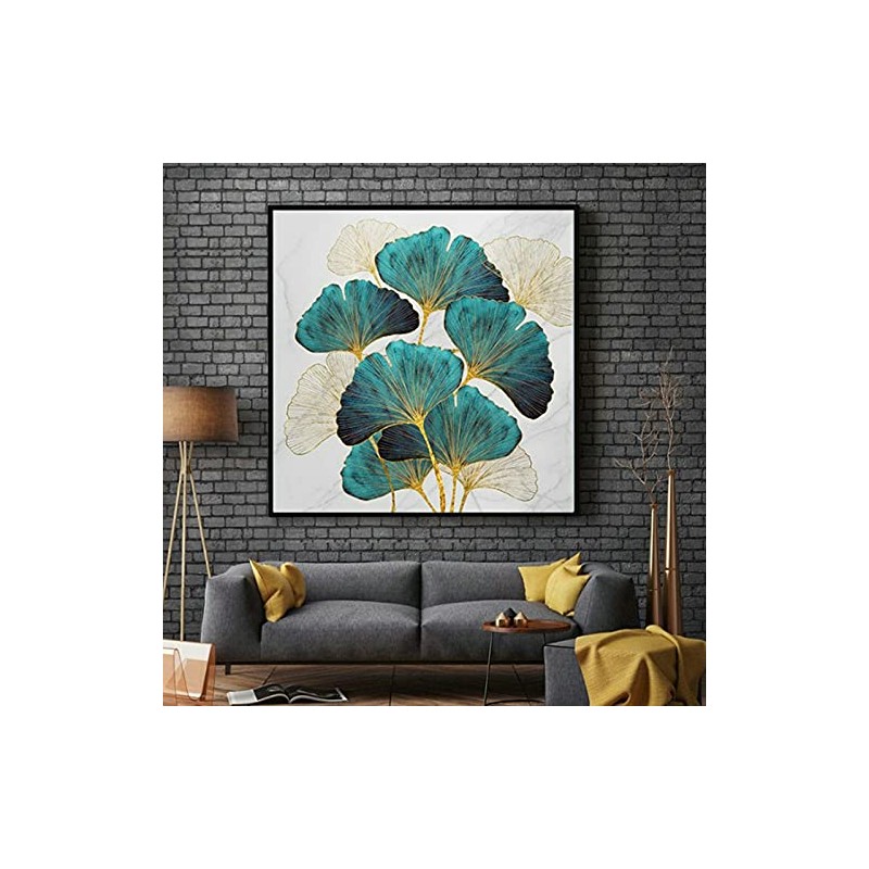 VIGAN Needlework DIY Printed Landscape Series Ginkgo Biloba Cross Stitch