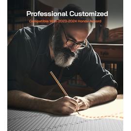 Pigenius Windshield Sun Shade for 2023-2024 Honda Accord Front Window Sunshade. Reflective Rigid Material