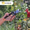 KADAX 20cm Carbon Steel Pruning Shears Professional Pruning Shears for
